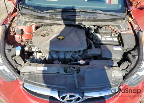 2012 Hyundai Elantra Gls z USA, uszkodzony, nr VIN KMHDH4AE8CU392116